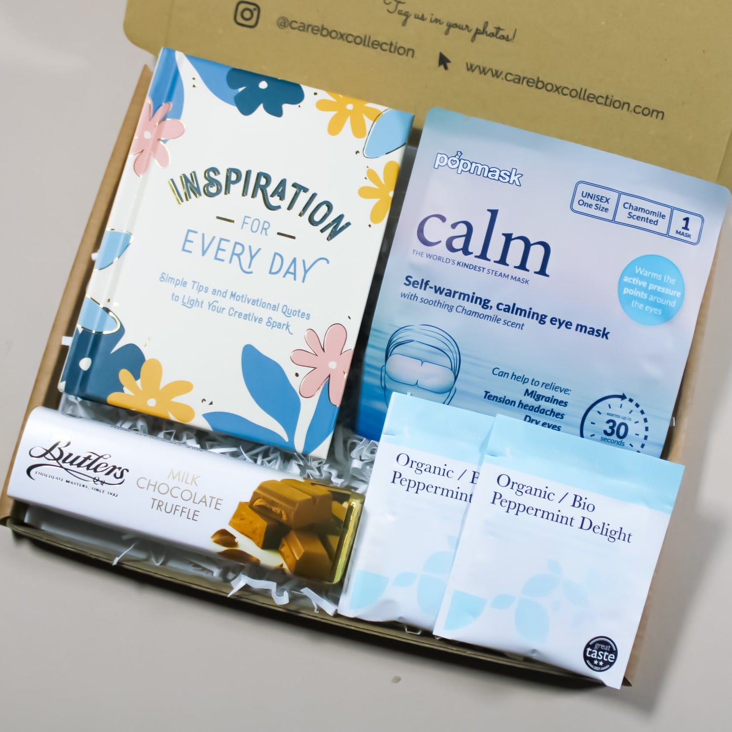 Relax Gift Box l Pamper Hamper l Letterbox Gifts Ireland
