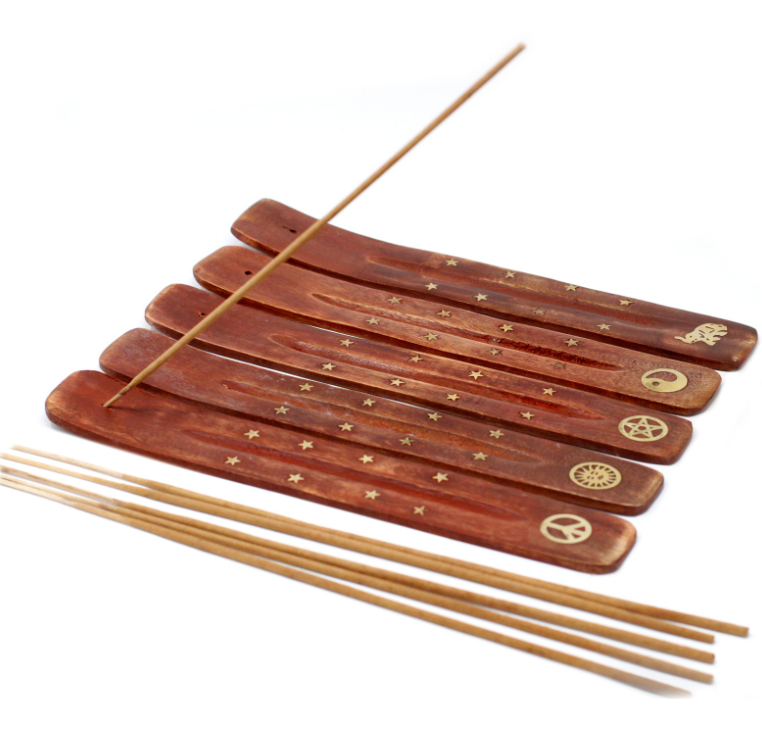Wooden Incense Holder
