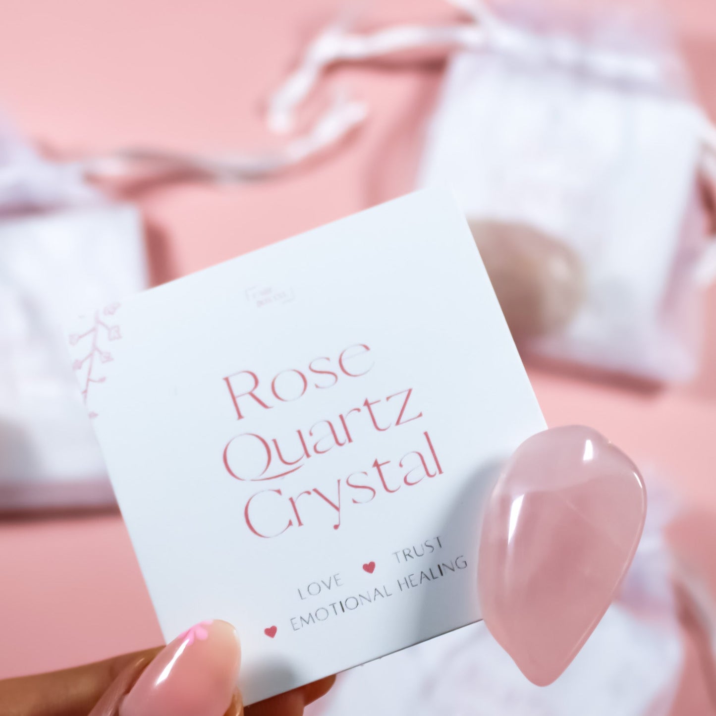 Rose Quartz Crystal