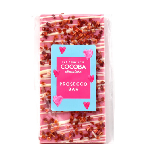 prosecco chocolate bar
