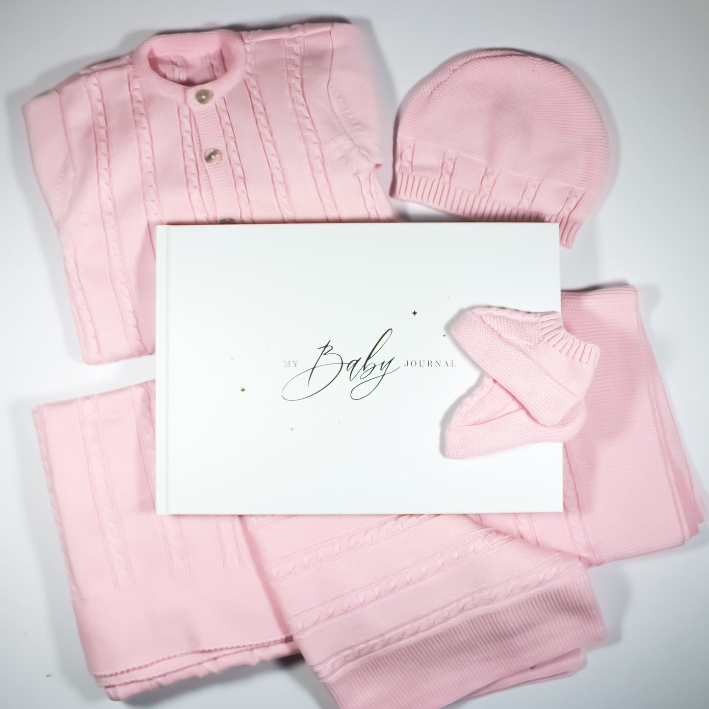 Newborn Girl Gift l Newborn Hamper Pink l Luxury Baby Gifts