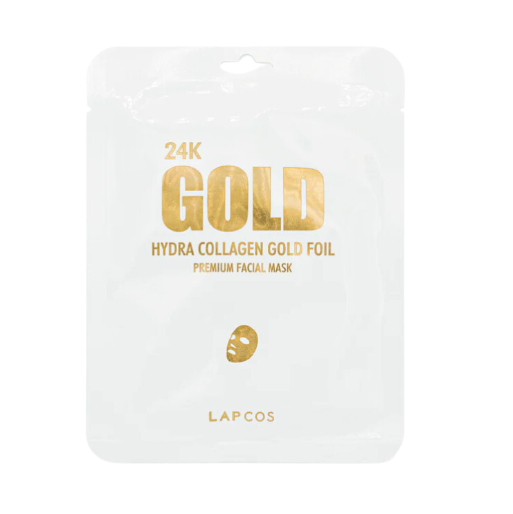 24K Gold Foil Premium Face Mask