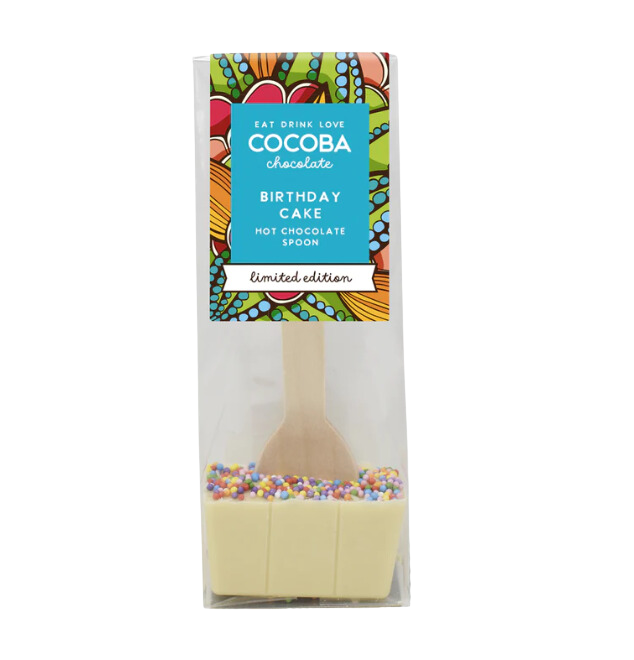 Birthday Cake Hot Chocolate Spoon l Birthday Gift Box Delivered