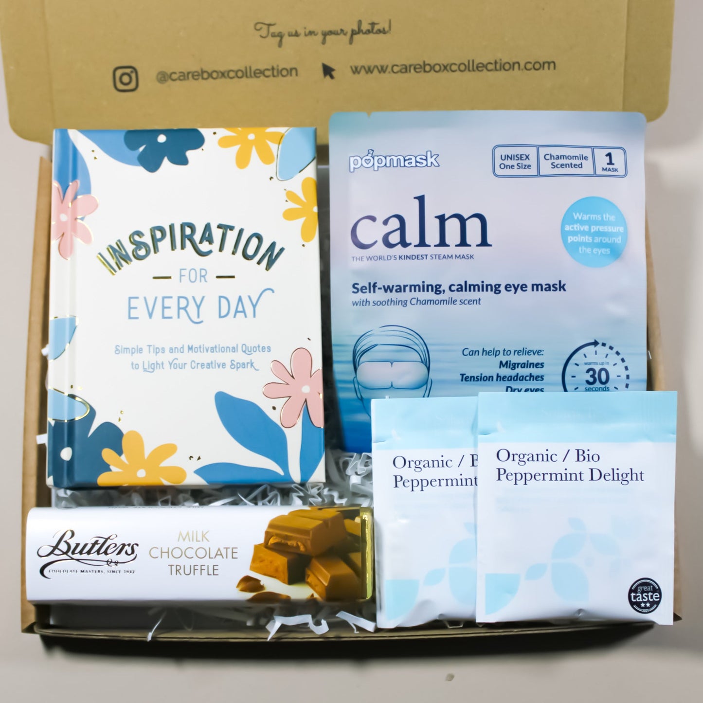 Relax Gift Box l Pamper Hamper l Letterbox Gifts Ireland