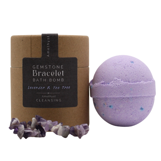 Bathbomb With Gemstone Bracelet