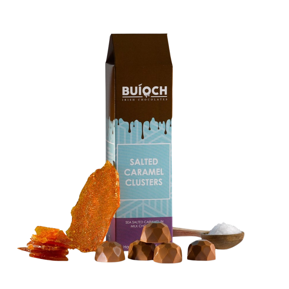 Buioch Salted Caramel Clusters l Buioch Irish Chocolate