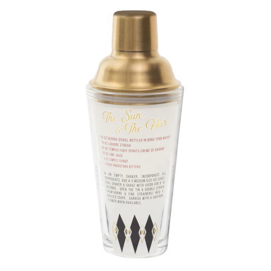 Gold Cocktail Shaker