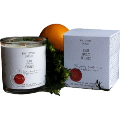 eau holy night christmas candle