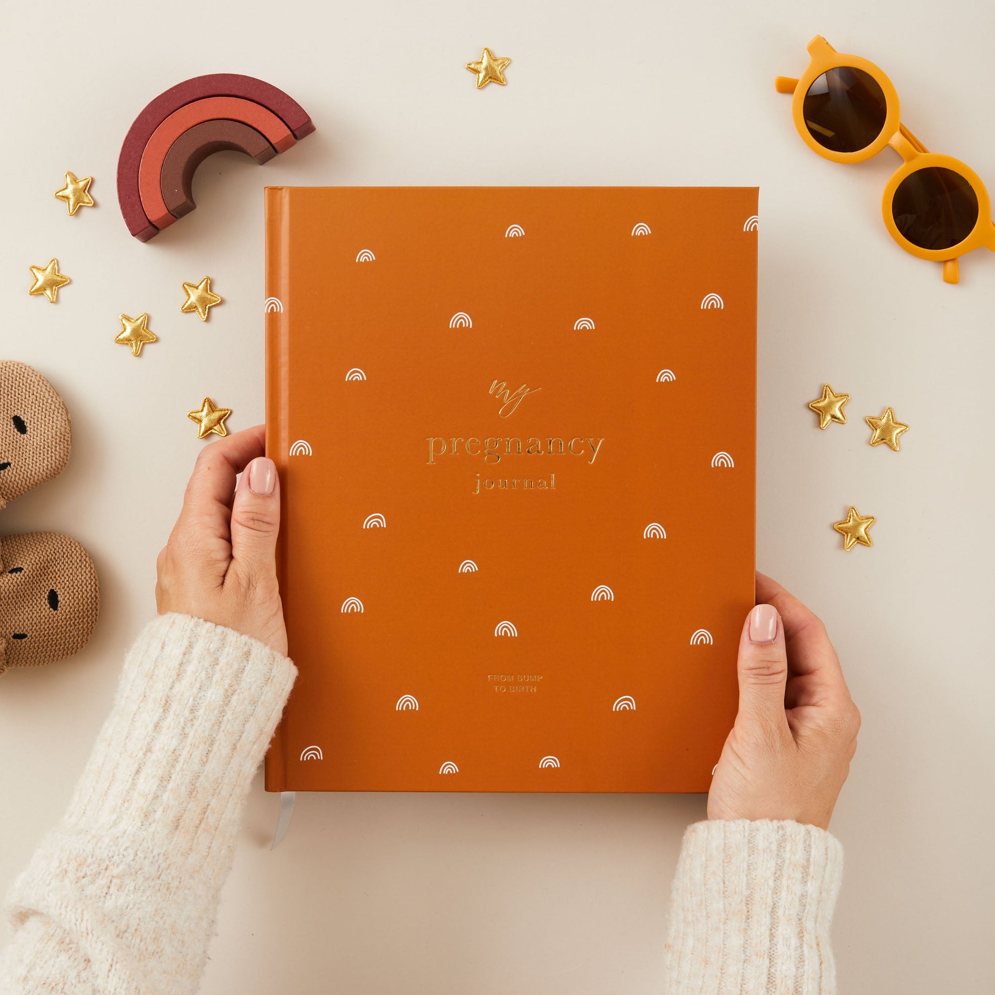 Pregnancy Gifts Ireland l Blush & Gold l Pregnancy Journal