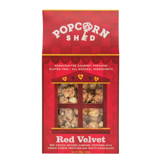 Red Velvet Popcorn l Treat Box Ireland