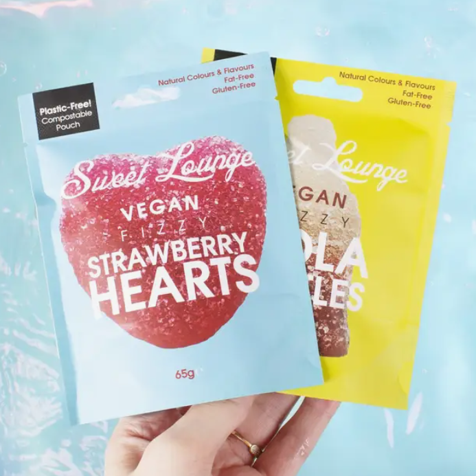 Fizzy Strawberry Hearts