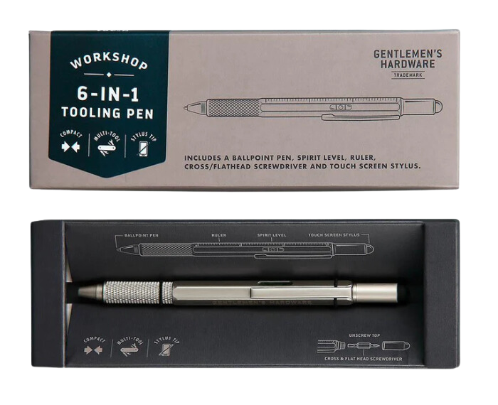 Gifts For Men l 6 in 1 Tooling Pen 