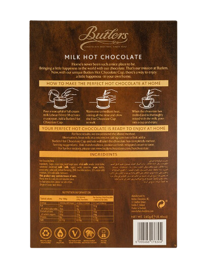 Butlers Hot Chocolate