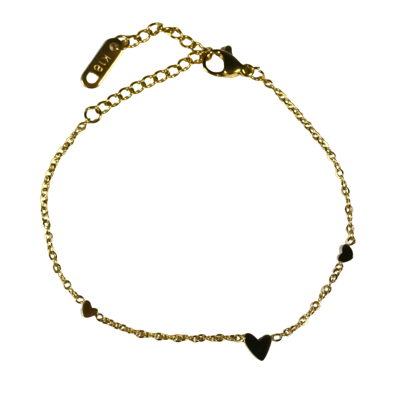 Gold Heart Bracelet Ireland