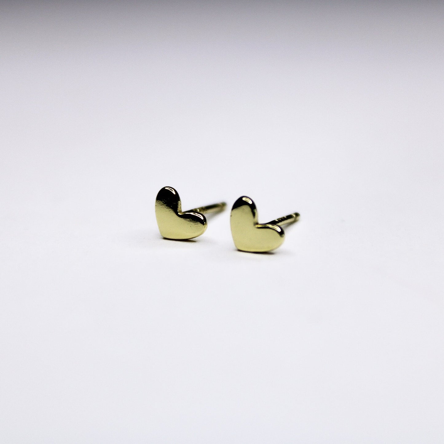 Heart Earrings | Gold